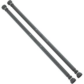 Sliding Glass Door Security Bar,Adjustable Security Bar (Updated Model(16.5-51 inch)) White