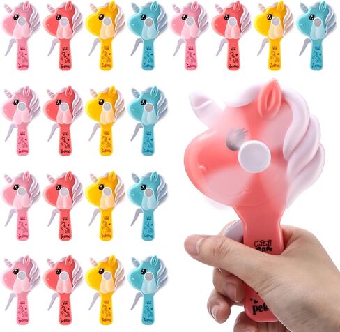 20 PCS MINI محمولة محمولة مروحة كبيرة الحفلات الصيف الحفلات للأطفال اللطيف اليدوي الصحافة المراوح الصغيرة للبنين فتيات في الهواء الطلق هدايا تجمع البارد (ديناصور) in Kuwait