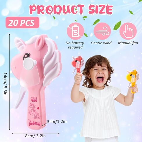 20 PCS MINI محمولة محمولة مروحة كبيرة الحفلات الصيف الحفلات للأطفال اللطيف اليدوي الصحافة المراوح الصغيرة للبنين فتيات في الهواء الطلق هدايا تجمع البارد (ديناصور) in Kuwait
