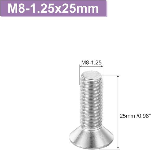 uxcell 20 pcs M5-0.8x70 Machine Screws Phillips Pan Cross Head Screws Fasteners Bolts 304 Stainless Steel Silver for Wall Socket,House Repairs in Saudi Arabia