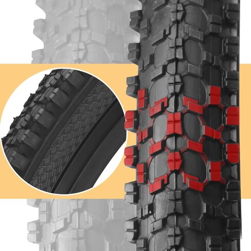 26 X 1.95 Inch Folding Bike Tires with 3mm Anti Puncture Proof Protection for Mountain Bicycles in Kuwait
