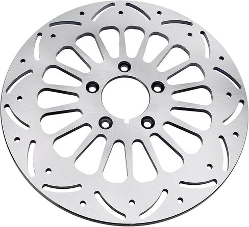 11.5" Rear Brake Rotor Disc Upgrade Fit for Harley Davidson Touring Sportster Softail Dyna Early Super Glide 1984-2017, 420 Stainless Steel Motorcycle Brake Rotor in Kuwait