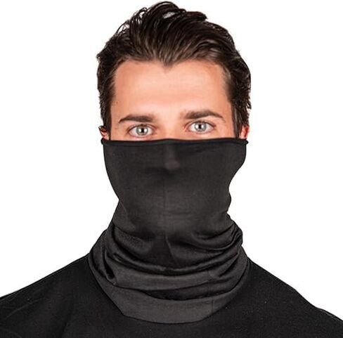 S A Company UV Protection Face Shield | Single UV 30+ Multipurpose Neck Gaiter for Adults (American Flag) in Saudi Arabia
