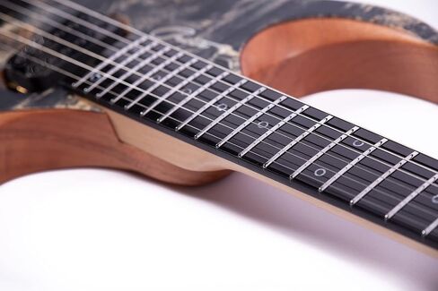 Grote Headless 6 Strings Electric Guitar Mahogany Body with Gigbag GRHL-2 (Blue) in Saudi Arabia