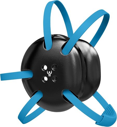 Wrestling Classic Headgear Earguard Adult Grappling Head Gear | Adjustable Ear Guards Powder Blue Straps in Kuwait