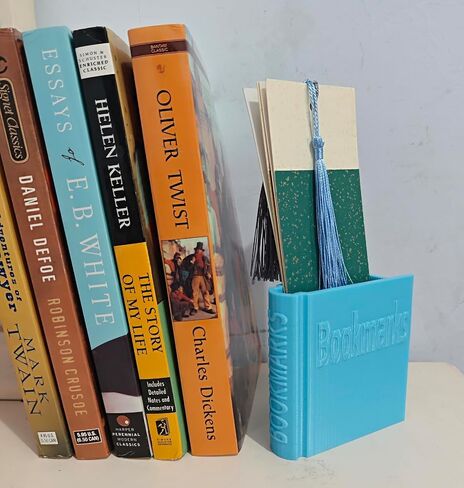 الكتاب على شكل إشارة مرجعية حامل مكتب مكتب الإشارة المرجعية الحلي هدية لأصدقاء ديكور ديكور هدايا مخصصة تخزين مربع للإشارة المرجعية (شفافة) in Kuwait