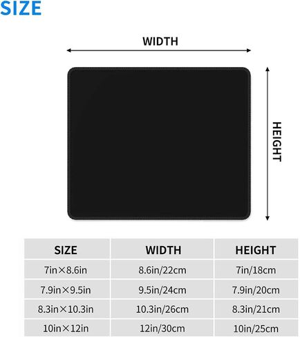 Custom Mousepad Design Your Own Mousepad with Photo Image Name Text Logo Personalized Mousepad for Office Computers Laptop Desk Gaming,No Custom in Kuwait