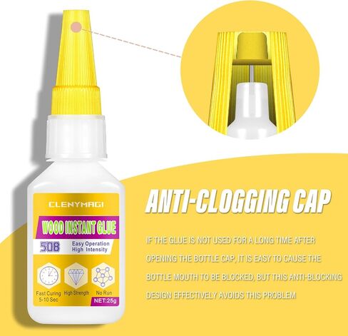 Ceramic Glue, Instant Super Glue for Ceramic, Waterproof Ceramic Glue Repair for Pottery, Clear Ceramic Repair Glue, Ideal for Pottery Repair, Tile, Glass, Craft, Jewelry (1 Bottle of 25g) in Saudi Arabia