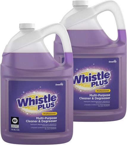 Diversey CBD540588 Whistle Plus Professional Multi Purpose Cleaner & Degreaser, Heavy Duty Stain Remover with Citrus Scent, Ready-to-Use Refill, 1-Gallon in Saudi Arabia