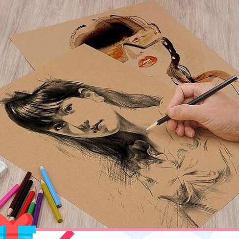 30 ورقة بطاقات بيضاء مقاس 8.5 × 11 ورق سميك، ورق بطاقات سميك، ورق بطاقات ثقيل للدعوات والقوائم وحفلات الزفاف وبطاقات DIY in Kuwait