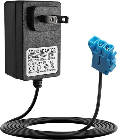 12 Volt Power Wheels Charger Compatible with Peg Perego 12 Volt Battery for John Deere Ground Force Tractor, John Deere Gator XUV Polaris RZR 900 Powered Ride On Car, 12V Charger for Kids Ride on Car in Kuwait