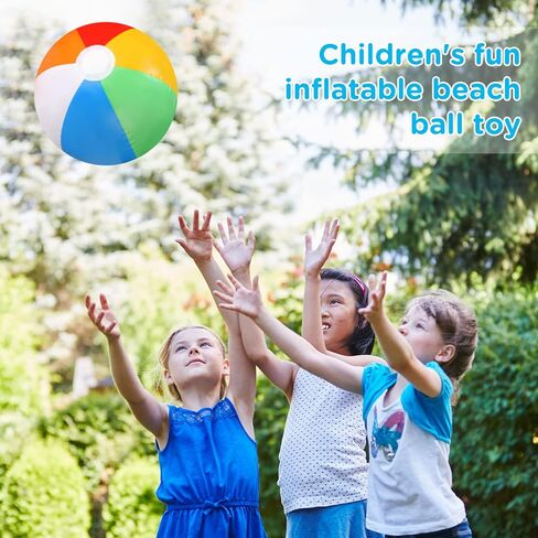 Tanlade 100 قطعة قابلة للنفخ في كرة الشاطئ ، 10 بوصة كرات الشاطئ للأطفال ممتعة لحزب المسبح ، كرات الشاطئ ، ألعاب مياه عيد ميلاد الصيف (الطراز الكلاسيكي) in Kuwait