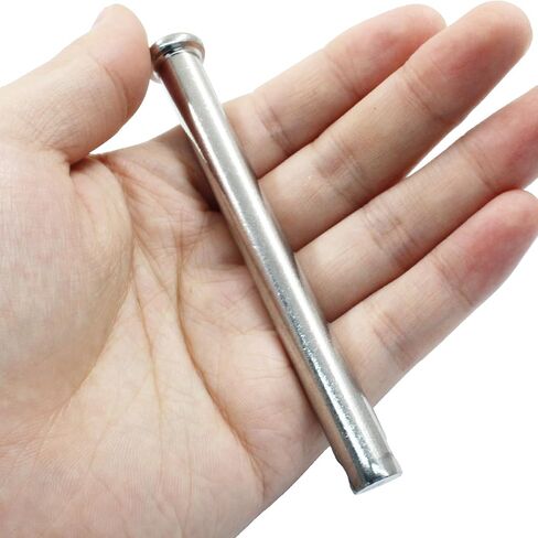2Pcs Single Hole Clevis Pins M8 X 100mm Flat Head 304 Stainless Steel Clevis Pins for Metal Devices, Furniture Installation, DIY in Saudi Arabia