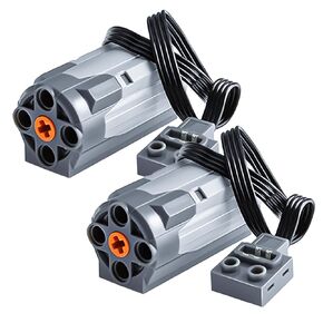 وظائف الطاقة M-Motor 8883 (2 pcs) متوافقة مع أجزاء Technic MOC MOCE LEGO