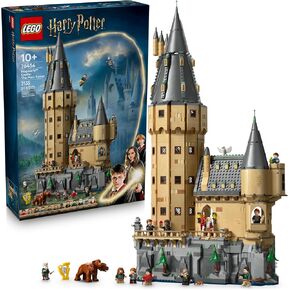 Lego Harry Potter Hogwarts Castle: The Main Tower - Building Met للبنين والبنات ، الذين تتراوح أعمارهم بين 10+ - 12 من الأرقام المصغرة القابلة للتحصيل بما في ذلك Harry Potter & Dumbledore - فكرة هدية لأعياد الميلاد - 76454