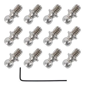 14pcs مسامير رأس الكرة السداسية TA0011 لـ 1/32 1/35 Orlandoo Hunter RC Climbing Carbing Universal Upgrade Accessories