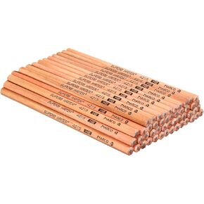 Marco Natural Wood Grain Draffite Drawing HB Pencil ، أقلام الرسم الخشبية ، حزمة 50