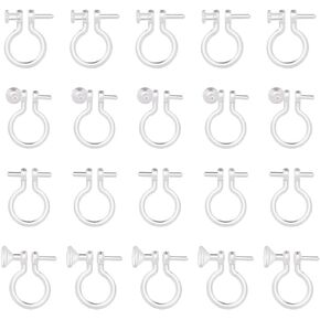 مكونات حرج بلاستيكية 80 PCS ، 4 أحجام واضحة من نوع u من نوع k.