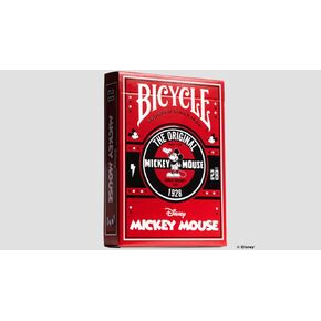 Bicycle Disney Classic Mickey Mouse (Red) by Us Play Card Co.