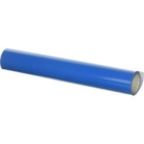 12" x 10 Ft Roll of Glossy Oracal 651 Sky Blue Vinyl for Craft Cutters and Vinyl Sign Cutters
