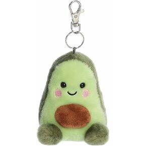 AURORA® ASODENS PALM PALS ™ Airy Avocado ™ Clip -On - Pwan Collectible Plush for Kids and Comple - مثالي لحقائب الظهر وهدايا أعياد الميلاد - الأخضر 4 بوصات