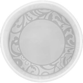 Circle Cardstock Round Decored Pattern Design Mould Silicone Mould for Scateded Resped Aroma Beads 4 "قطرها راتنج الجيب الجنوبي ، شمعة ، صابون ، فرن طازج مقاوم للحرارة إلى 400F