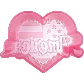 (300 تصميم اختياري) Mubyok M269 4th of July American Heart Silicone Mould for Baking Rooma Beads Car Freshie Supplies