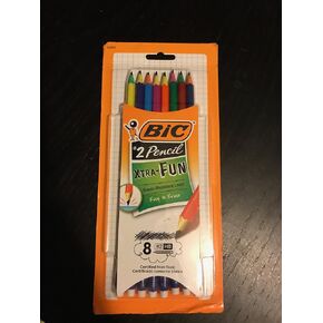 BIC XTRA-FUN GRAPHITE PENCIL ، #2 HB ، 8 Count
