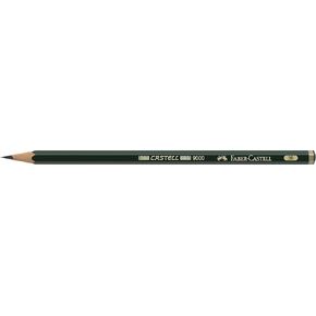 Faber-Castell B-9000-3B-Plister Pack مع 1 Graphite Pencil Castell 9000 ، التخرج 3B
