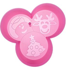 (300 تصميم اختياري) Mubyok M494 Christmas Cookies Silicone Mould Morb