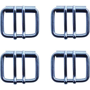 4 Pieces 40mm Replacement Roller Belt Buckle,1½ Inch Double Pin DIY Leathercraft Hardware Garment Army Belt Buckle in Kuwait