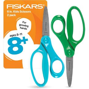 Fiskars Big Kids مقص 2 حزمة