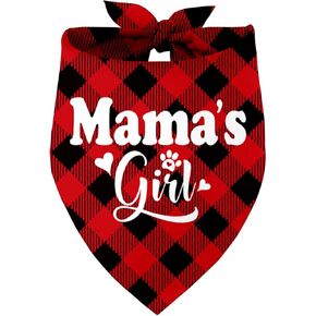 Mama's Girl Dog Bandana ، Dog Mom's Girl Gift Dog Bandana ، accessories Pet Dickf ، Pet Dog Bandanas Gift for Dog Lover Ordugh