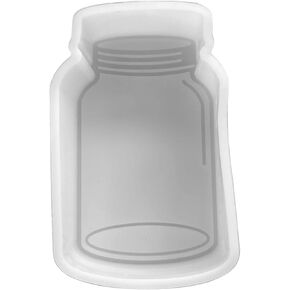 ماسون جرة السيليكون الطازجة العفن | حجم 2.5 "عريض × 4" طويل X 1 "Deep | Southern Mason Jar Design for Freshie ، Soap ، Resin ، Candles
