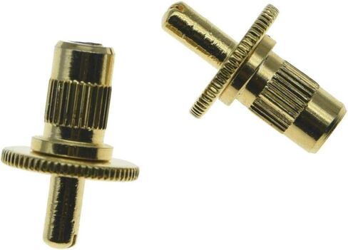 KAISH Set of 2 Nashville Style Guitar Tune-o-matic Bridge Posts Guitar Bridge Studs Bridge Post with Anchors for USA Les Paul Black in Saudi Arabia