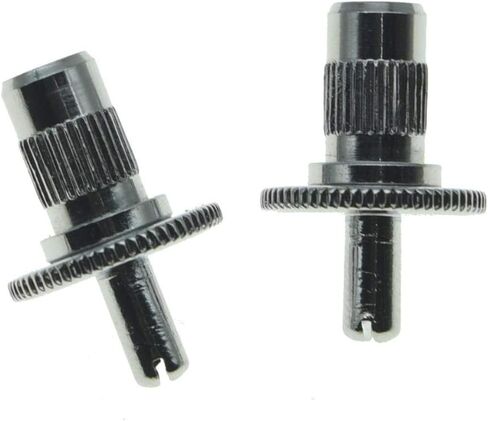 KAISH Set of 2 Nashville Style Guitar Tune-o-matic Bridge Posts Guitar Bridge Studs Bridge Post with Anchors for USA Les Paul Black in Saudi Arabia