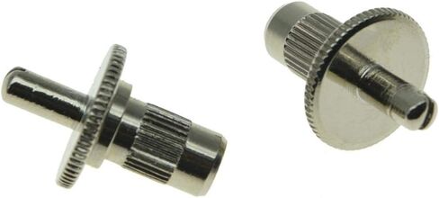 KAISH Set of 2 Nashville Style Guitar Tune-o-matic Bridge Posts Guitar Bridge Studs Bridge Post with Anchors for USA Les Paul Black in Saudi Arabia