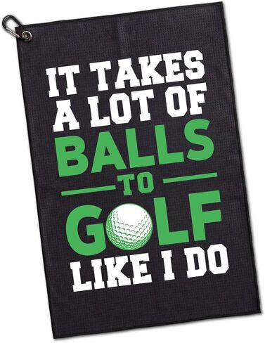 World's Okayest Golfer Repeat Printed Microfiber Golf Towel, Funny Golf Towel Gifts and Golf Accessories for Men Women Dad Mom Grandpa, Fathers Day Birthday Gift for Golf Lover Golfer in Saudi Arabia