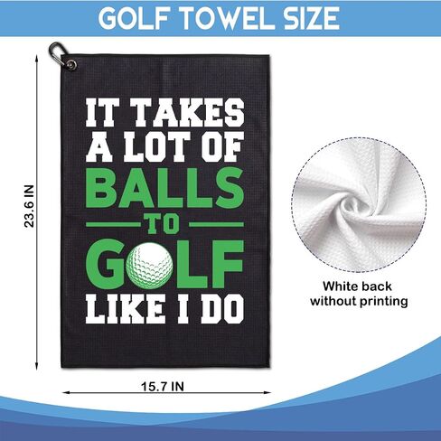 World's Okayest Golfer Repeat Printed Microfiber Golf Towel, Funny Golf Towel Gifts and Golf Accessories for Men Women Dad Mom Grandpa, Fathers Day Birthday Gift for Golf Lover Golfer in Saudi Arabia