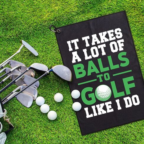 World's Okayest Golfer Repeat Printed Microfiber Golf Towel, Funny Golf Towel Gifts and Golf Accessories for Men Women Dad Mom Grandpa, Fathers Day Birthday Gift for Golf Lover Golfer in Saudi Arabia