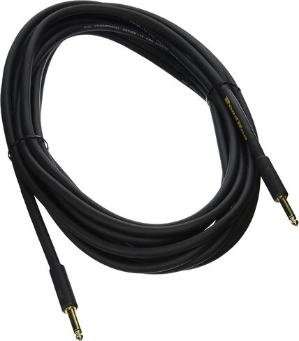 Rapco Horizon HOG-20B RoadHog Series Instrument Cable Gold Connectors 20-Feet in Saudi Arabia