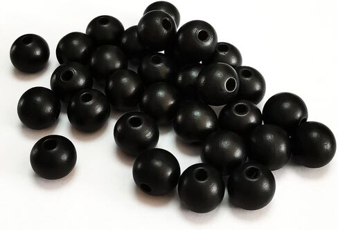 100 Pcs 20mm Green Wooden Beads, Unfinished Round Bulk Spacer Wood Beads for DIY Crafts, Garlands Farmhouse Decor, Jewelry Bracelet Necklace Making, Christmas Holiday Decoration in Kuwait