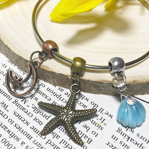 Heather's CF Bail Tube Beads حامل سحر السحر الأوروبي بيد الفواصل الكفالة ، معلقات سحر تتدلى سحر الأساور لتصنيع المجوهرات لوازم 120 في المائة in Kuwait