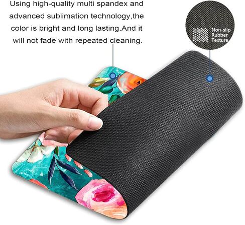 Underwater Scene with Coral Reef and Tropical Fish Mouse Pad for Office Computers&Laptop with Designs Printed, Non-Slip Rubber Base Mousepad Gaming Mouse Pads,9.5x7.9x0.12 Inch in Saudi Arabia