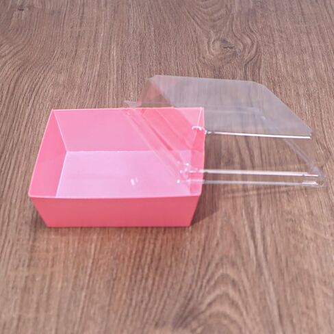 60Pack Bakery Boxes 4x4x2.5 Inches Charcuterie Boxes with Clear Lids Chocolate Covered Strawberries Boxes Mini Cake Boxes Treat Boxes Macaron Chocolate Truffle Boxes Party Wedding Favor in Saudi Arabia