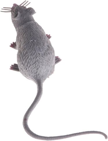 Christmas Joke Fake Mouse Model Halloween Toy Party Decor,PVC Plastic in Saudi Arabia