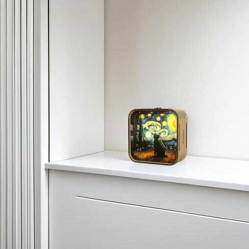 ثلاثية الأبعاد الخشبية اللغز الليلية ضوء ، ألغاز ثلاثية الأبعاد DIY للبالغين مع إضاءة ليلية اللمس ، هدايا رأس السنة الجديدة ، هدايا أعياد الميلاد للمراهقين ، ديكور المكتبي لعشاق الألغاز DIY ، الرجال والنساء (عباد الشمس) in Kuwait