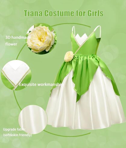 Princess Halloween Costume for Girls, Birthday Party Fairy Dress Up, Special Occasion Dress in Saudi Arabia