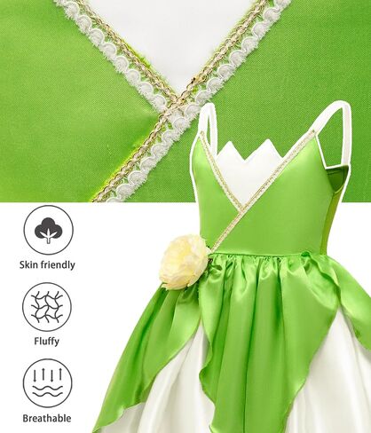 Princess Halloween Costume for Girls, Birthday Party Fairy Dress Up, Special Occasion Dress in Saudi Arabia