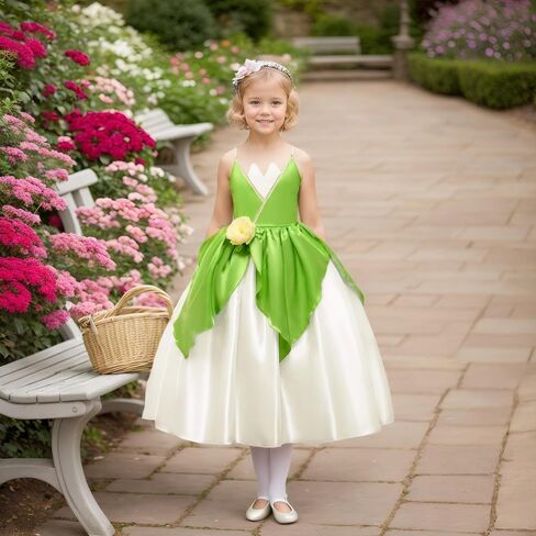 Princess Halloween Costume for Girls, Birthday Party Fairy Dress Up, Special Occasion Dress in Saudi Arabia